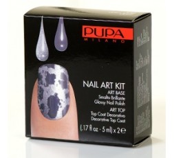 Pupa Nail-art Kit Light Blue/Lilac